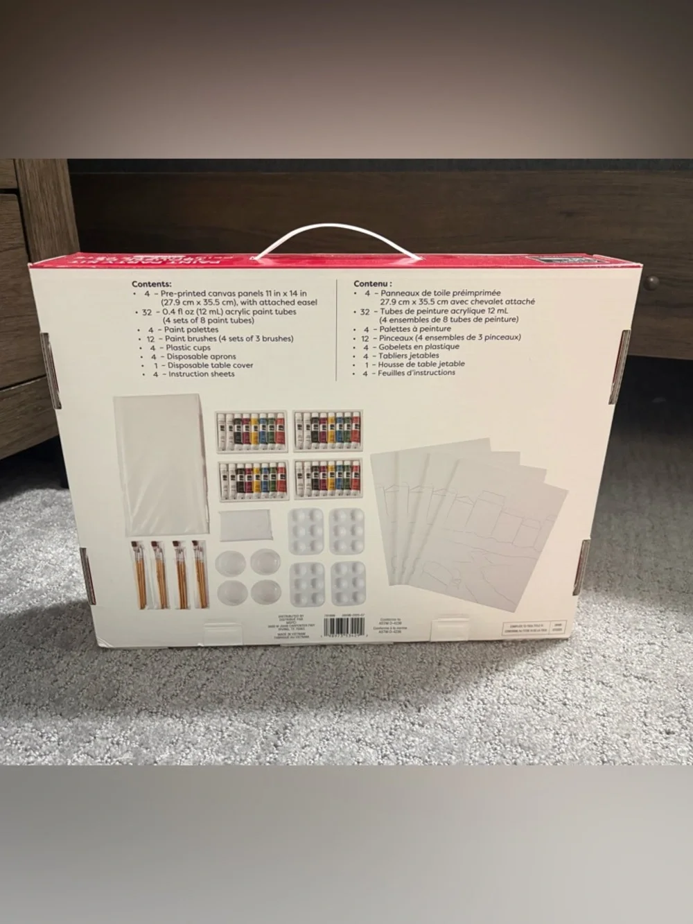 Red Paint Party Kit - Village